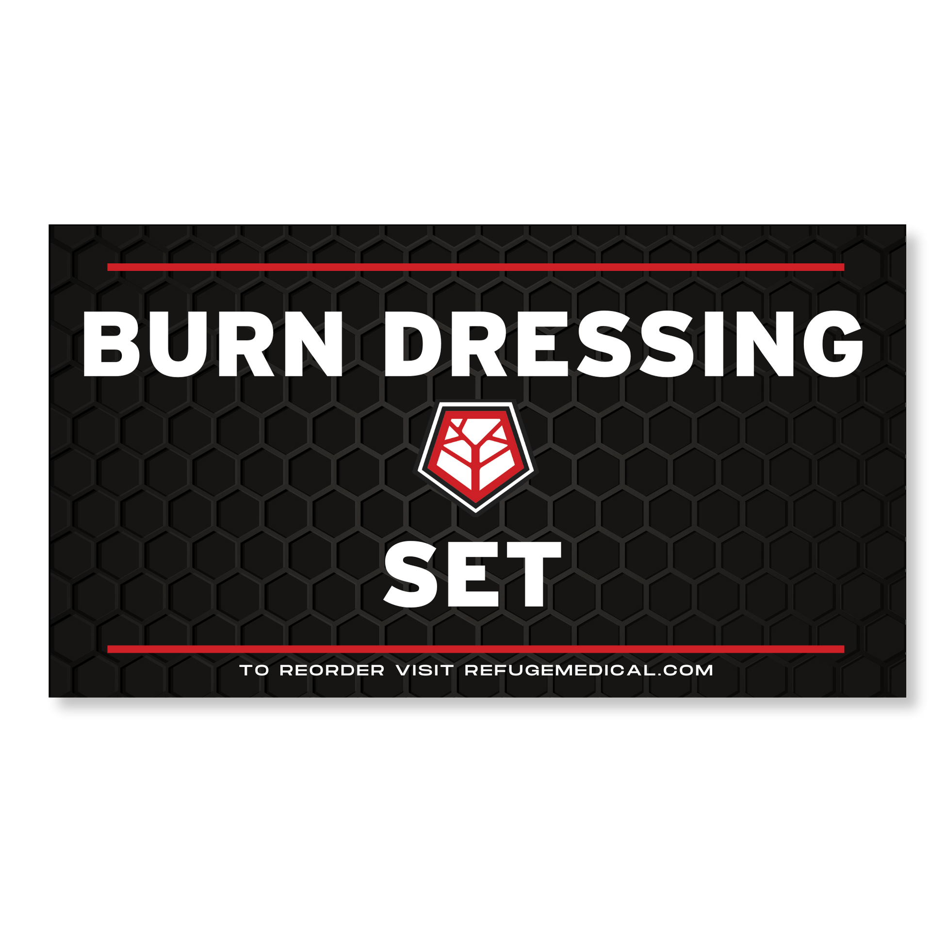 BURN DRESSING SET - Default Title Medical Components Refuge Medical