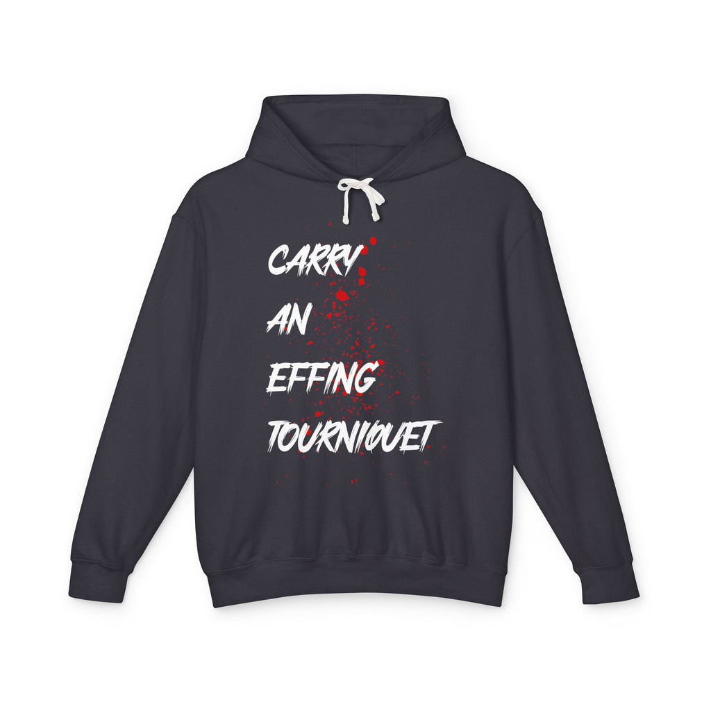 CARRY AN EFFING TOURNIQUET HOODIE - S / Black Hoodie Refuge Medical