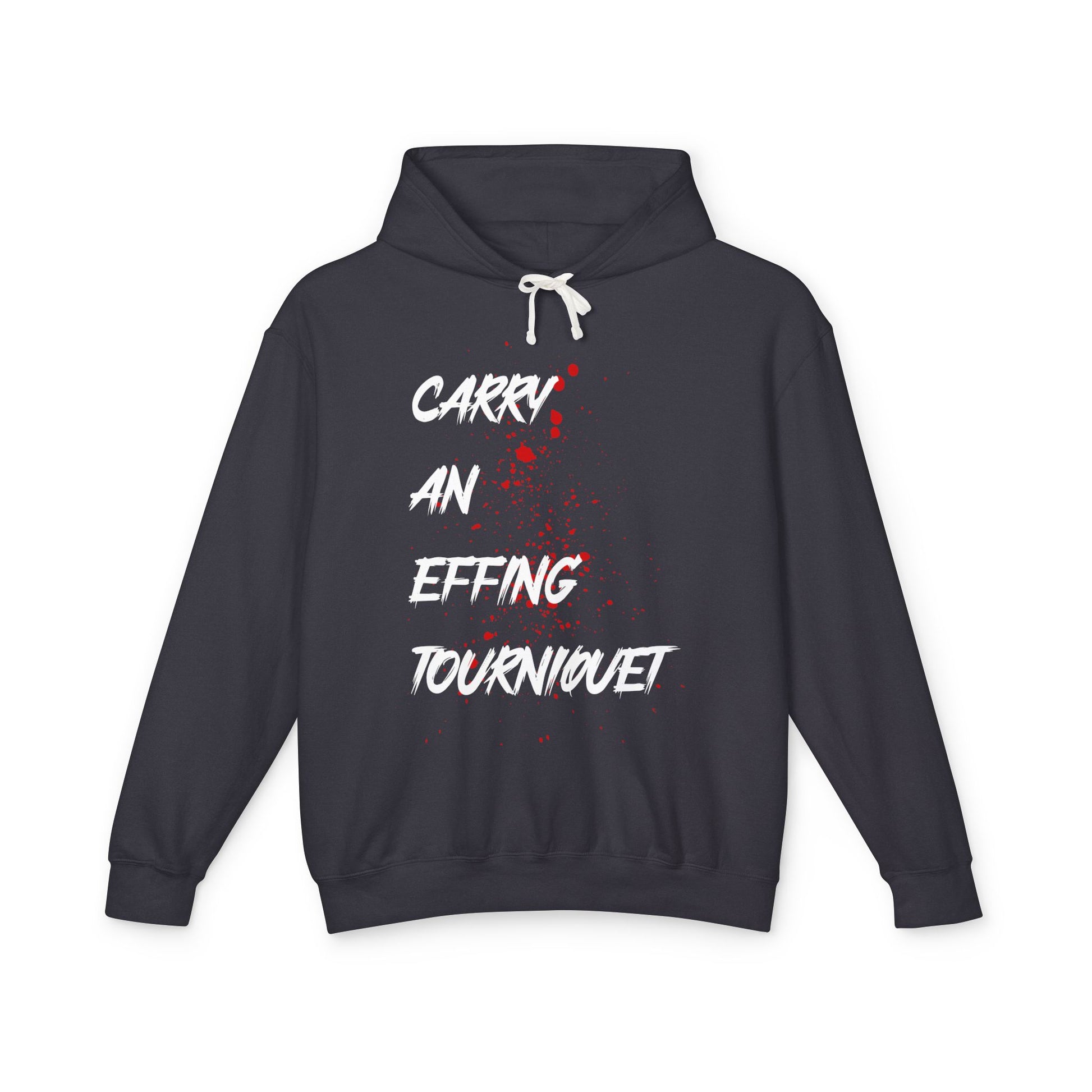 CARRY AN EFFING TOURNIQUET HOODIE - S / Black Hoodie Refuge Medical
