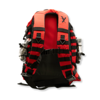 Refuge Medical Field Medic First Aid Backpack - Red, back view
