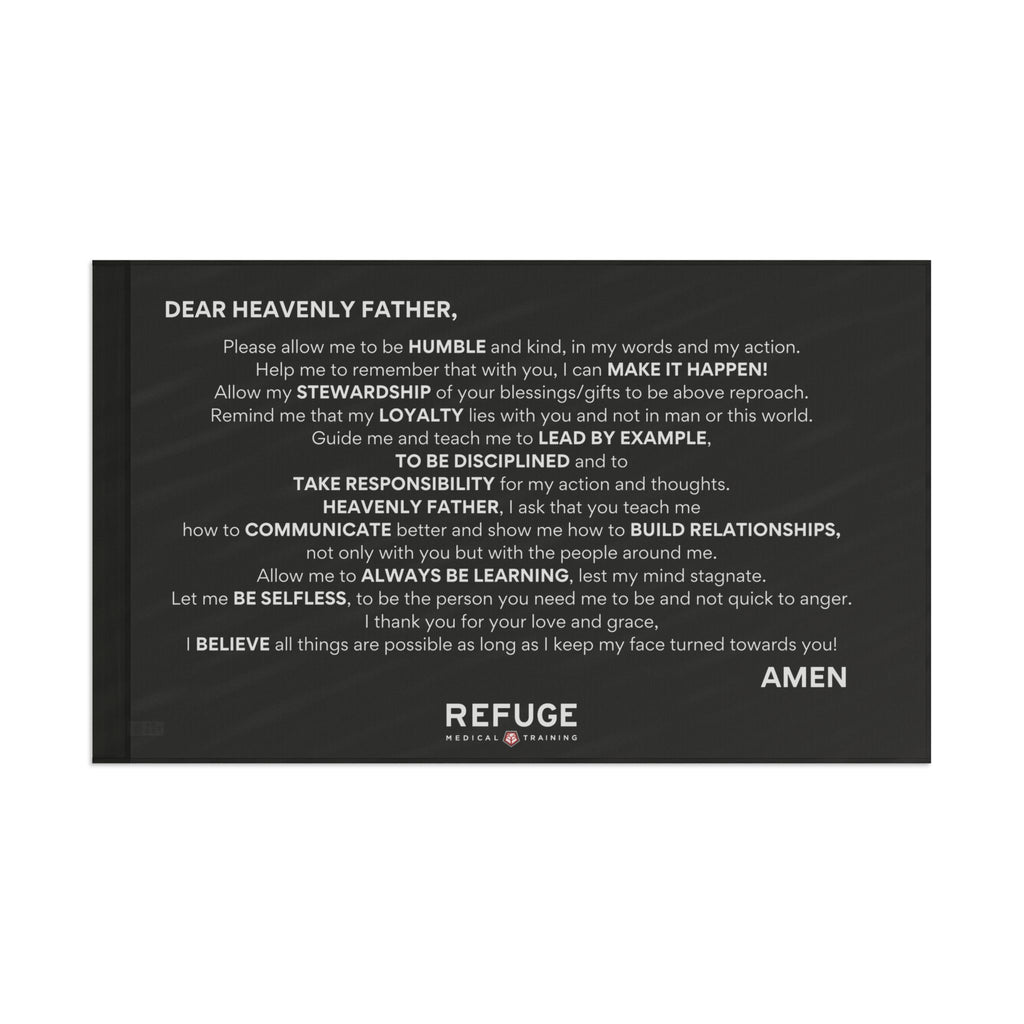 CORE VALUES PRAYER FLAG - 60" x 36" Home Decor Refuge Medical