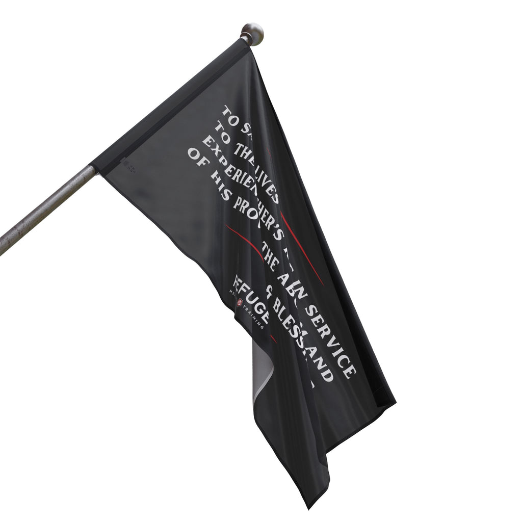 MISSION STATEMENT FLAG - 18" x 12" Home Decor Refuge Medical