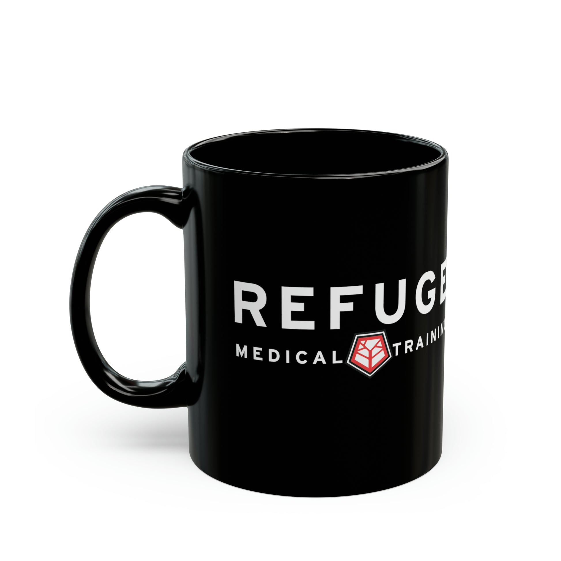 BLACK REFUGE MUG - 11oz Mug Refuge Medical