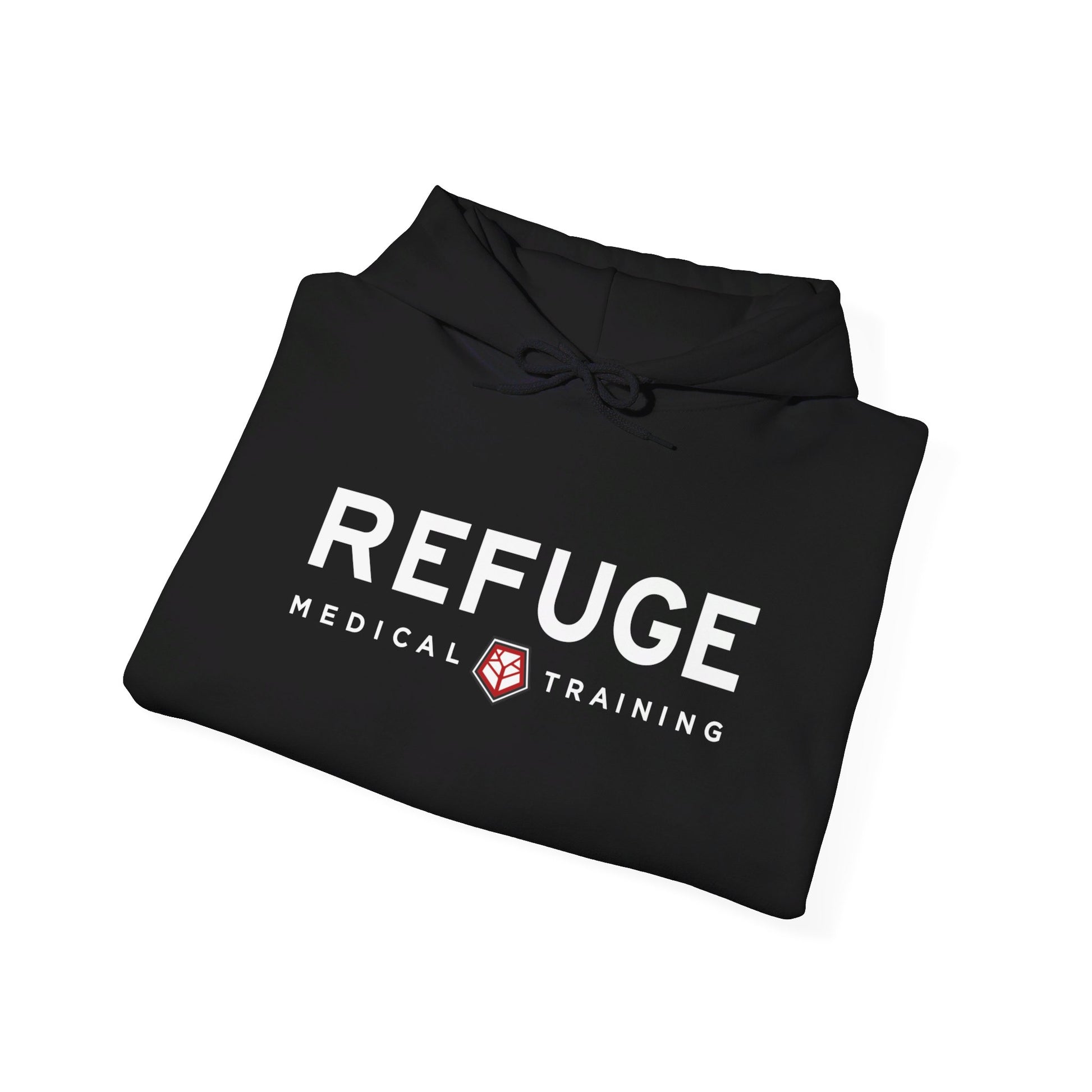 REFUGE MEDICAL HOODIE - Black / S Hoodie Refuge Medical