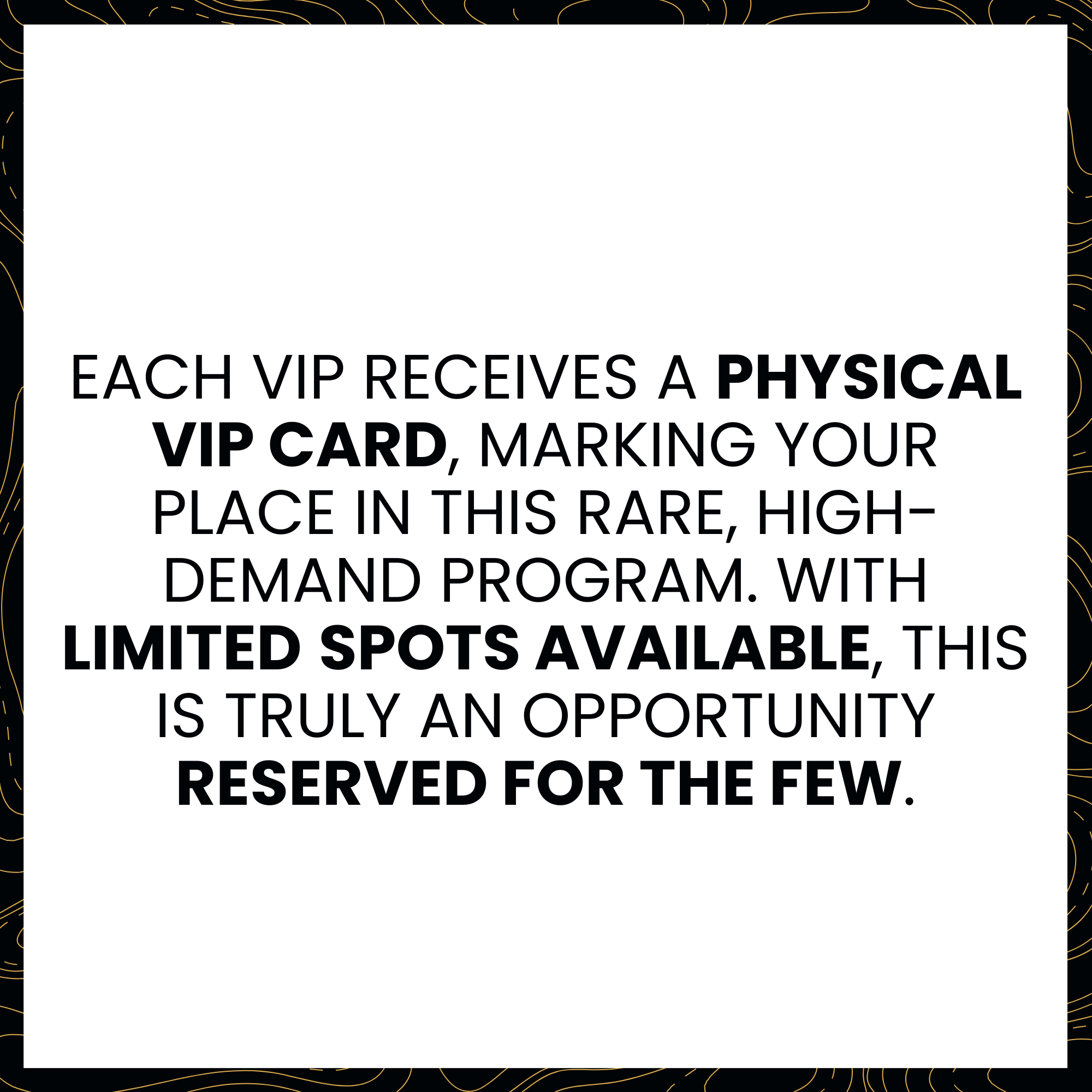 VIP MEMBERSHIP