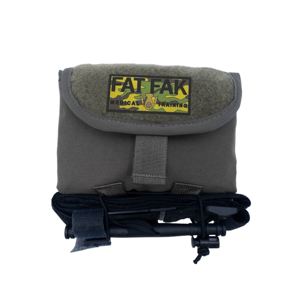 Refuge Medical FAT FAK First Aid Kit - grey (front)
