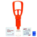 Snake Bite Venom Extractor Kit - red extractor, providone-iodine prep pad, alcohol prep pad, tourniquet