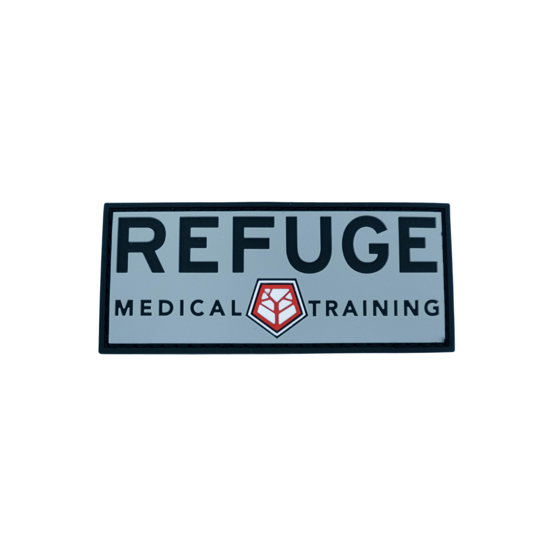 REFUGE MEDICAL PATCH - Grey/Black Medical Components Refuge Medical