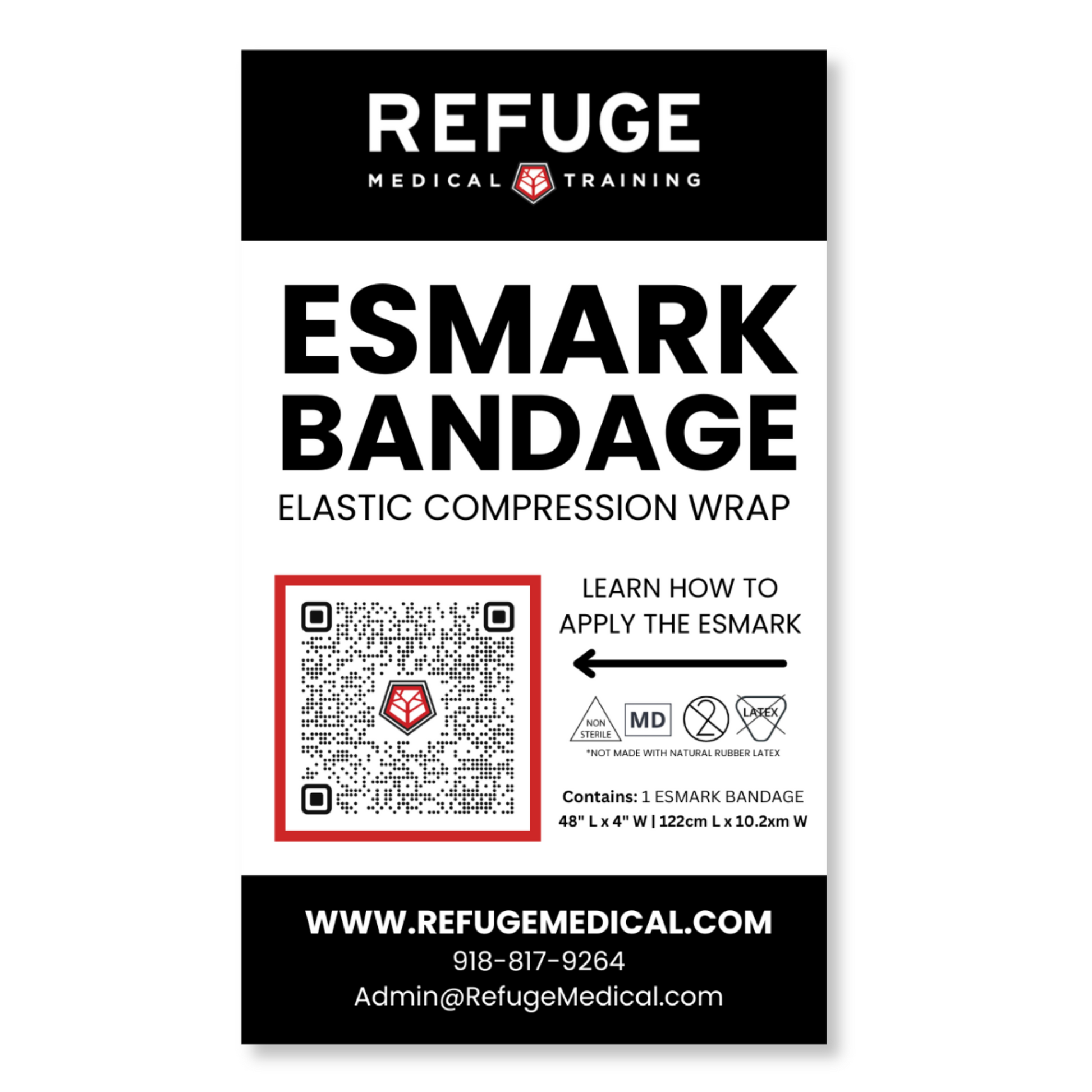 ESMARK COMPRESSION BANDAGE - Default Title Medical Components Refuge Medical