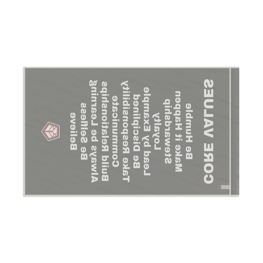 CORE VALUES FLAG - 18" x 12" Home Decor Refuge Medical
