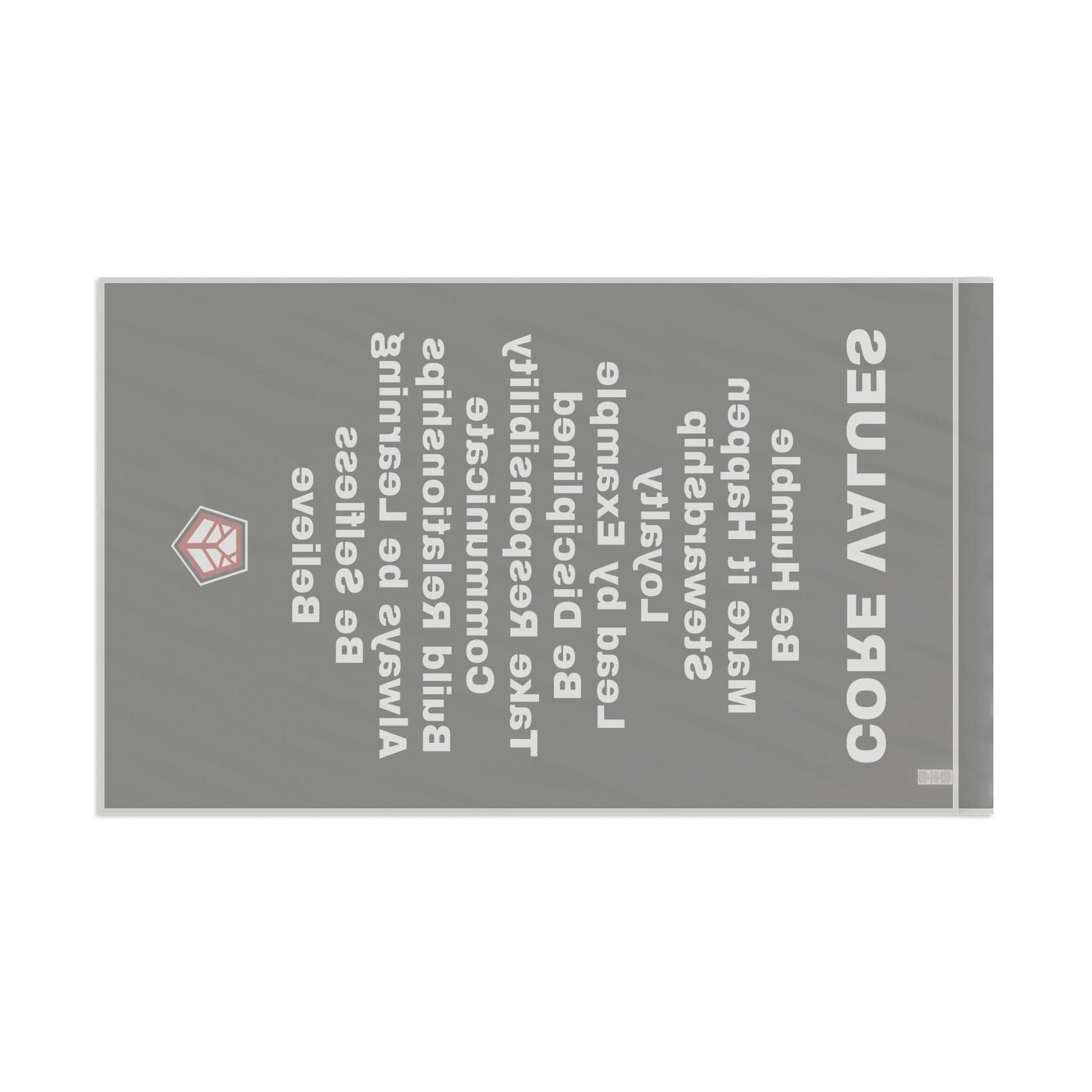 CORE VALUES FLAG - 18" x 12" Home Decor Refuge Medical