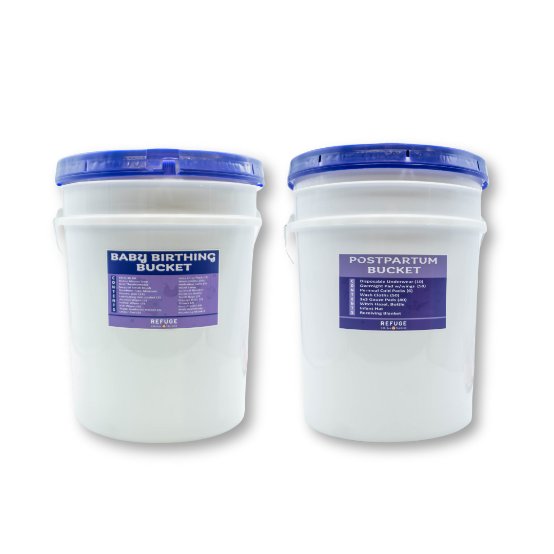 First Aid Buckets | Emergency Wound Care Buckets – Refuge Medical
