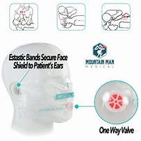 CPR FACE SHIELD KEYCHAIN - Default Title Medical Components Refuge Medical