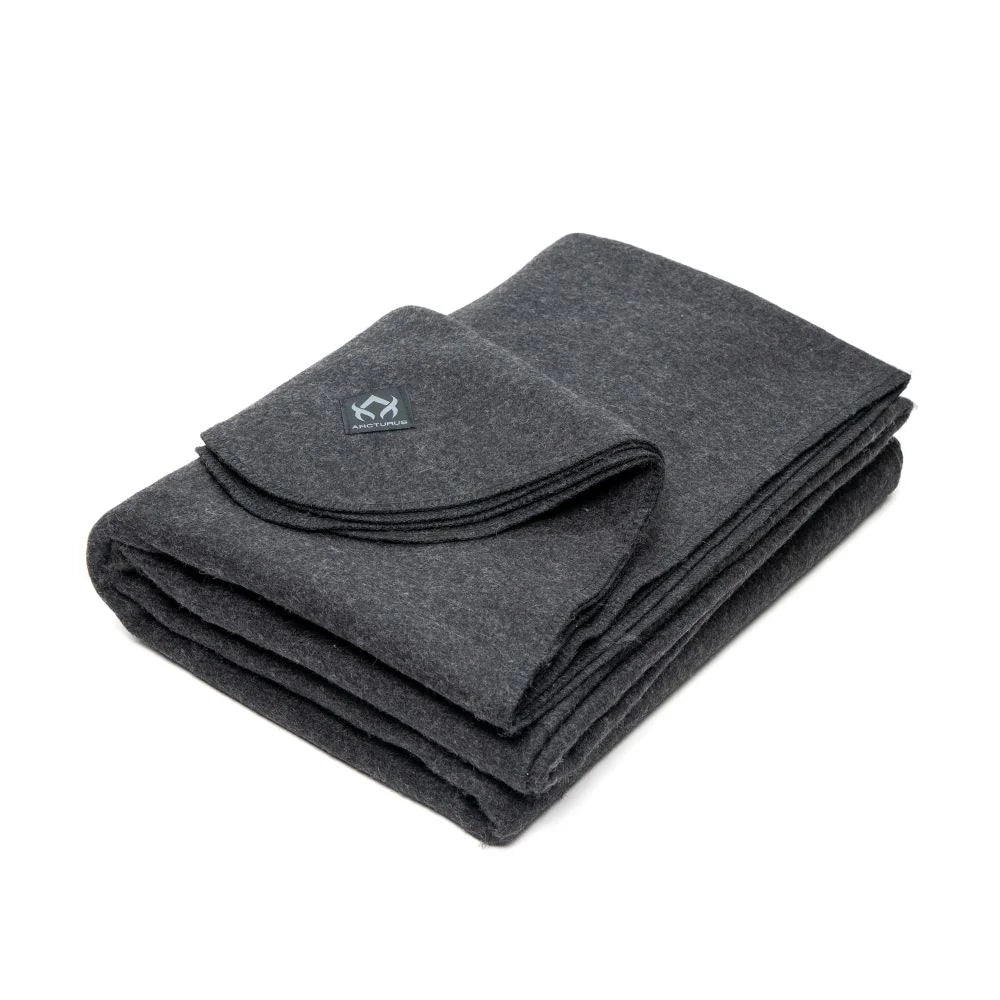 ARCTURUS MILITARY WOOL BLANKET| 4.5 LBS - Charcoal Medical Components Refuge Medical
