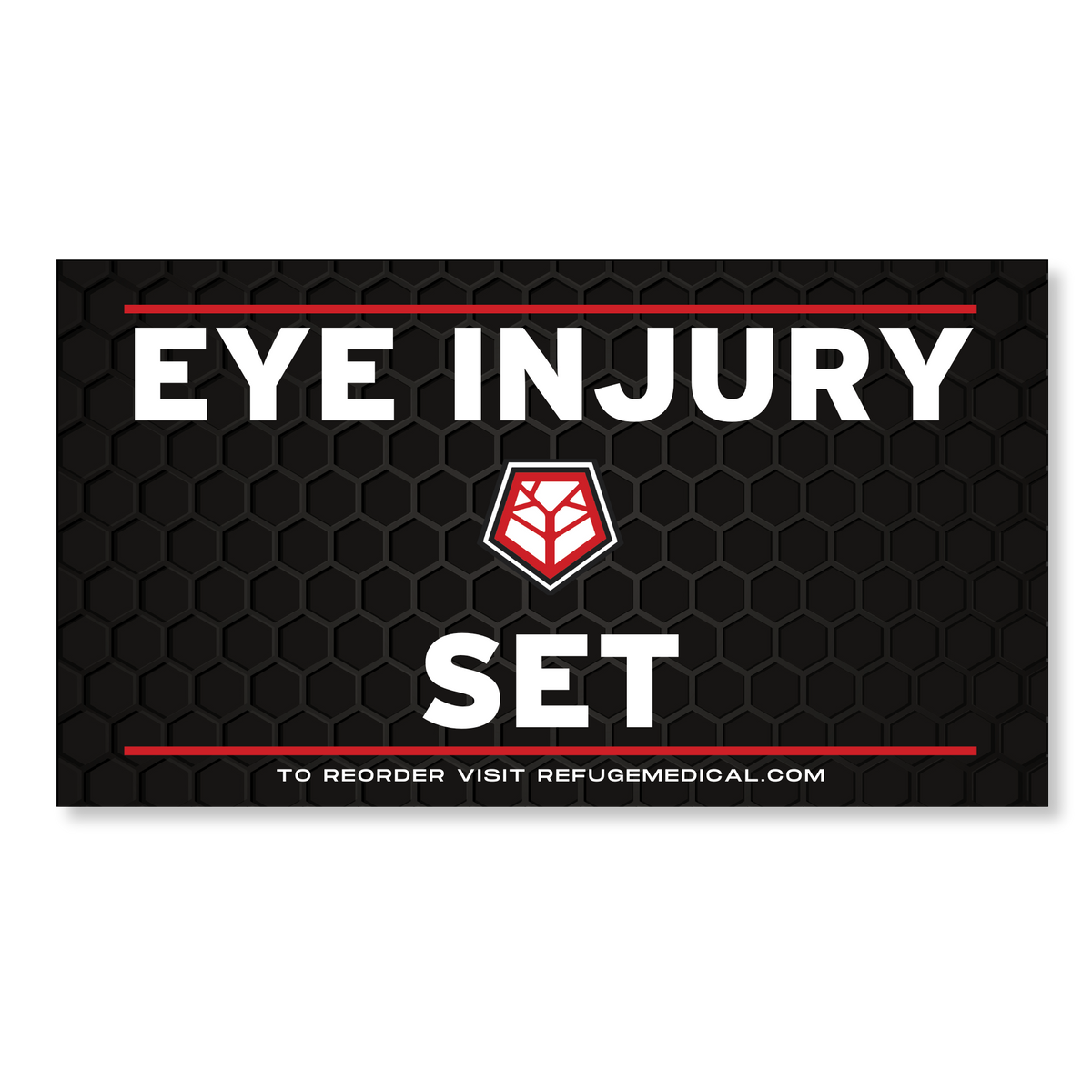 EYE INJURY SET – Refuge Medical