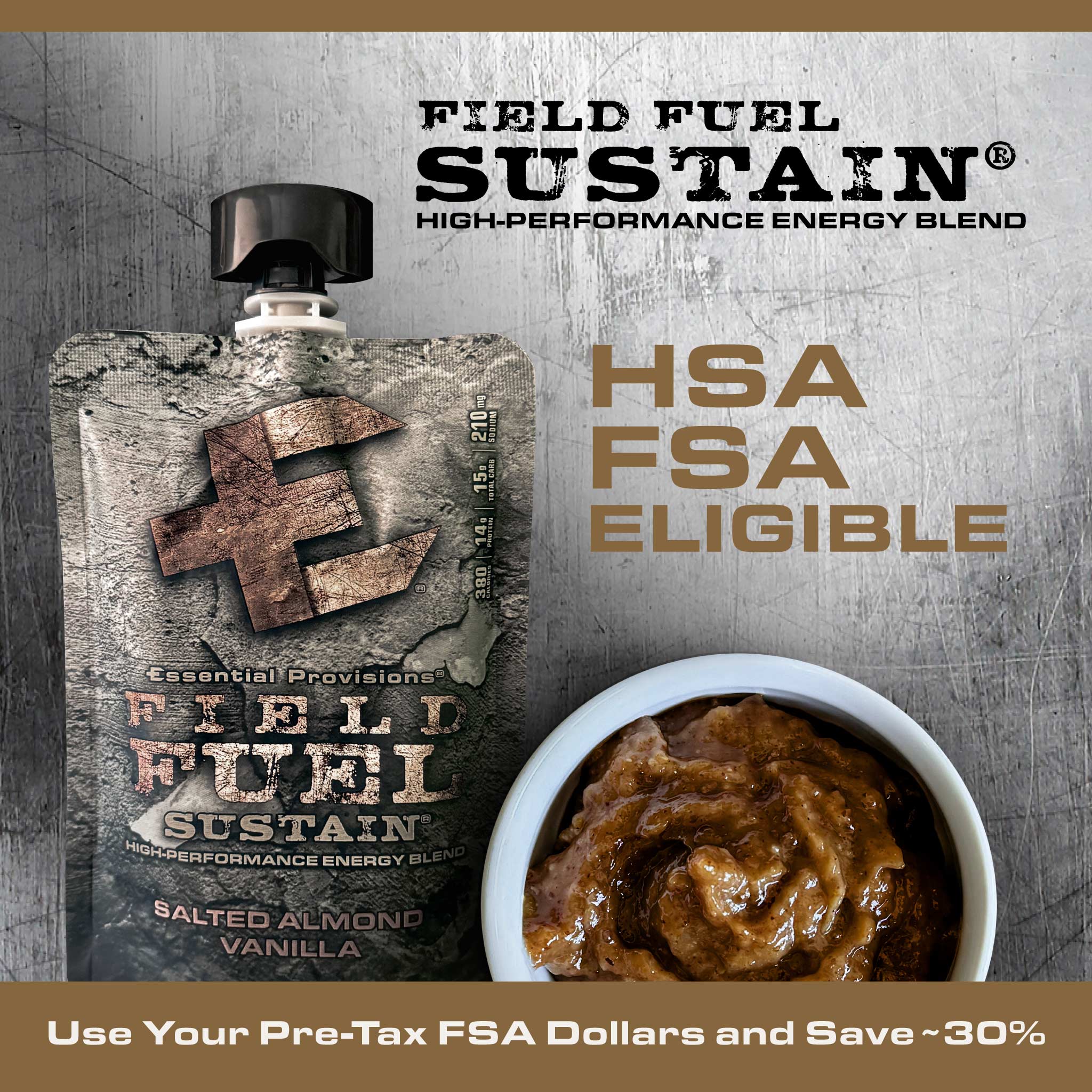 Sustain Energy Blend - Salted Almond Vanilla