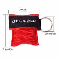 CPR FACE SHIELD KEYCHAIN - Default Title Medical Components Refuge Medical