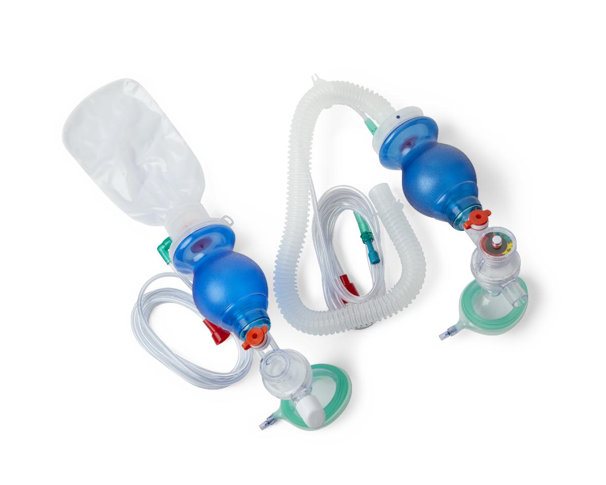 INFANT BAG VALVE MASK MANUAL RESUSCITATOR - Default Title Medical Components Refuge Medical