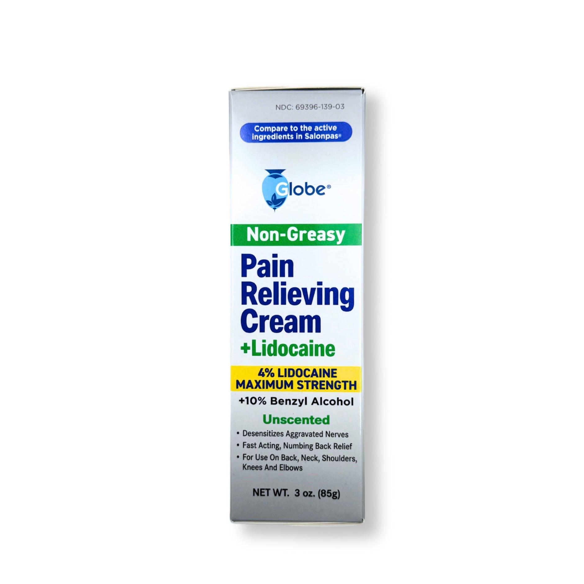 Pain Relieving Cream + Lidocaine