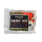 Refuge Medical Desk Kit Vacuum Sealed First Aid Kit - front