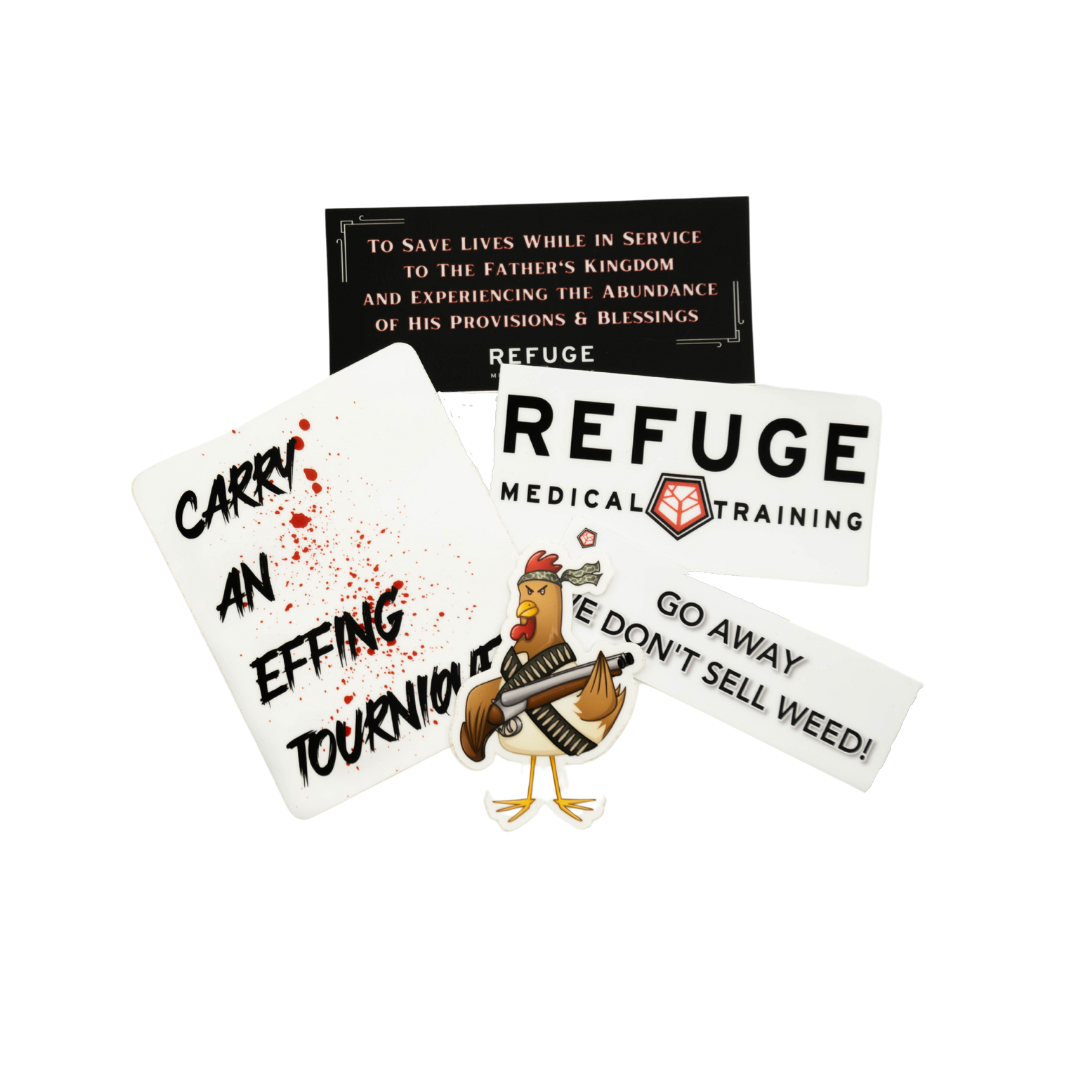 STICKER PACK - Default Title Refuge Medical