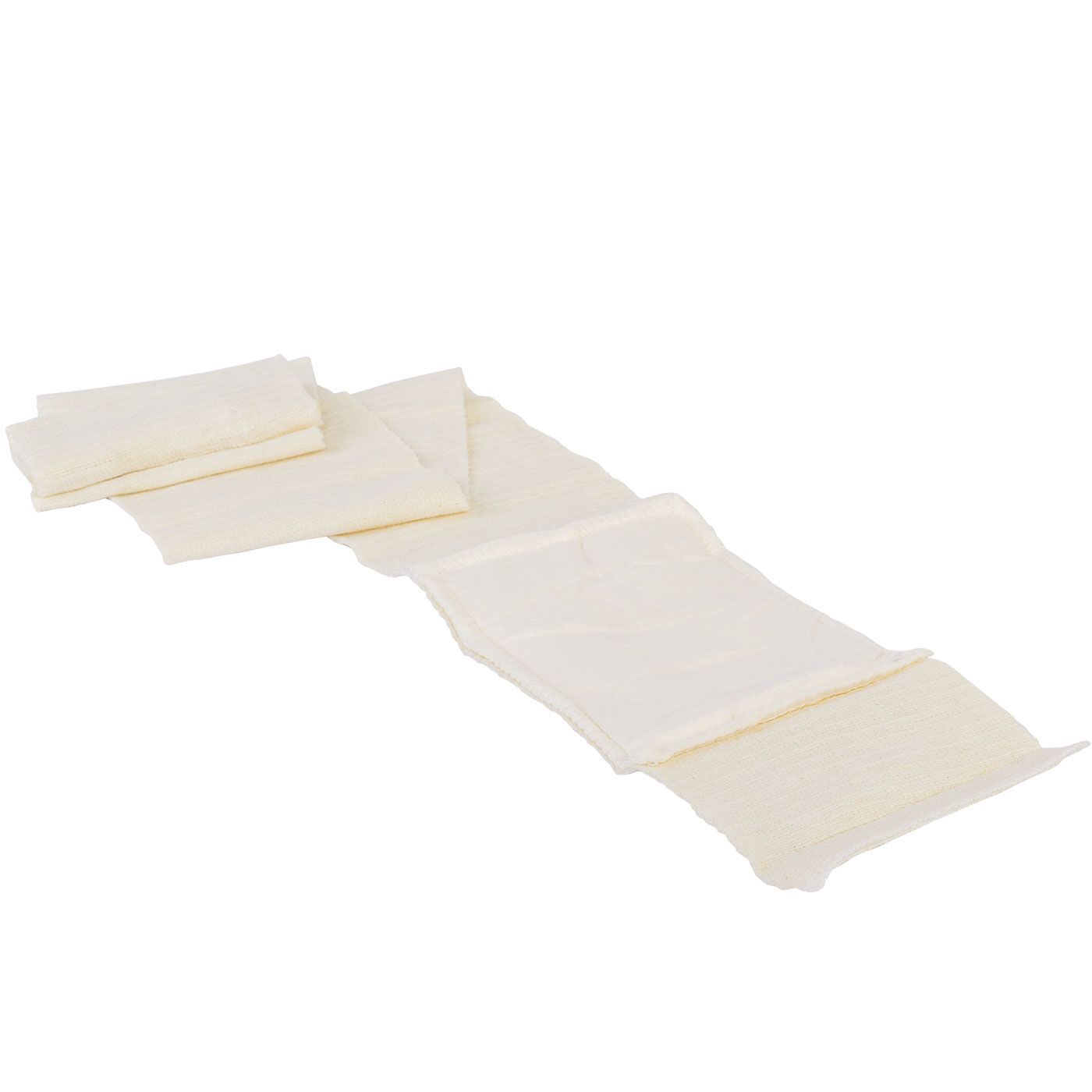 Mini responder Emergency trauma dressing laid out
